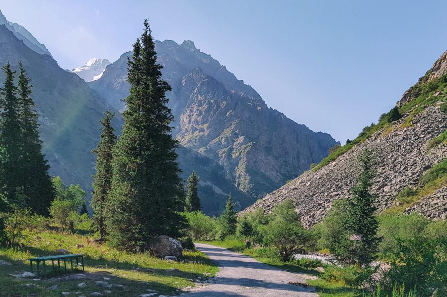 Ala archa valley trail